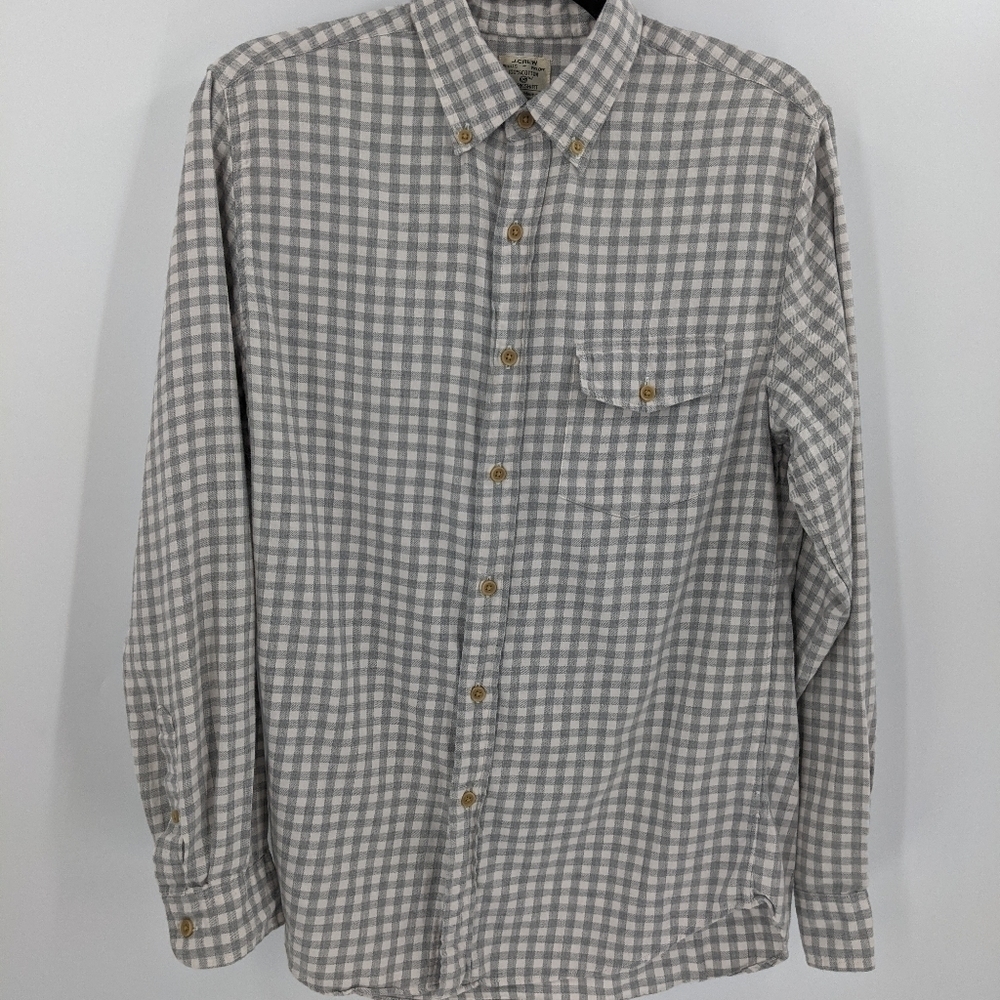 Men's J.CREW FACTORY Flannel Button Down Shirt